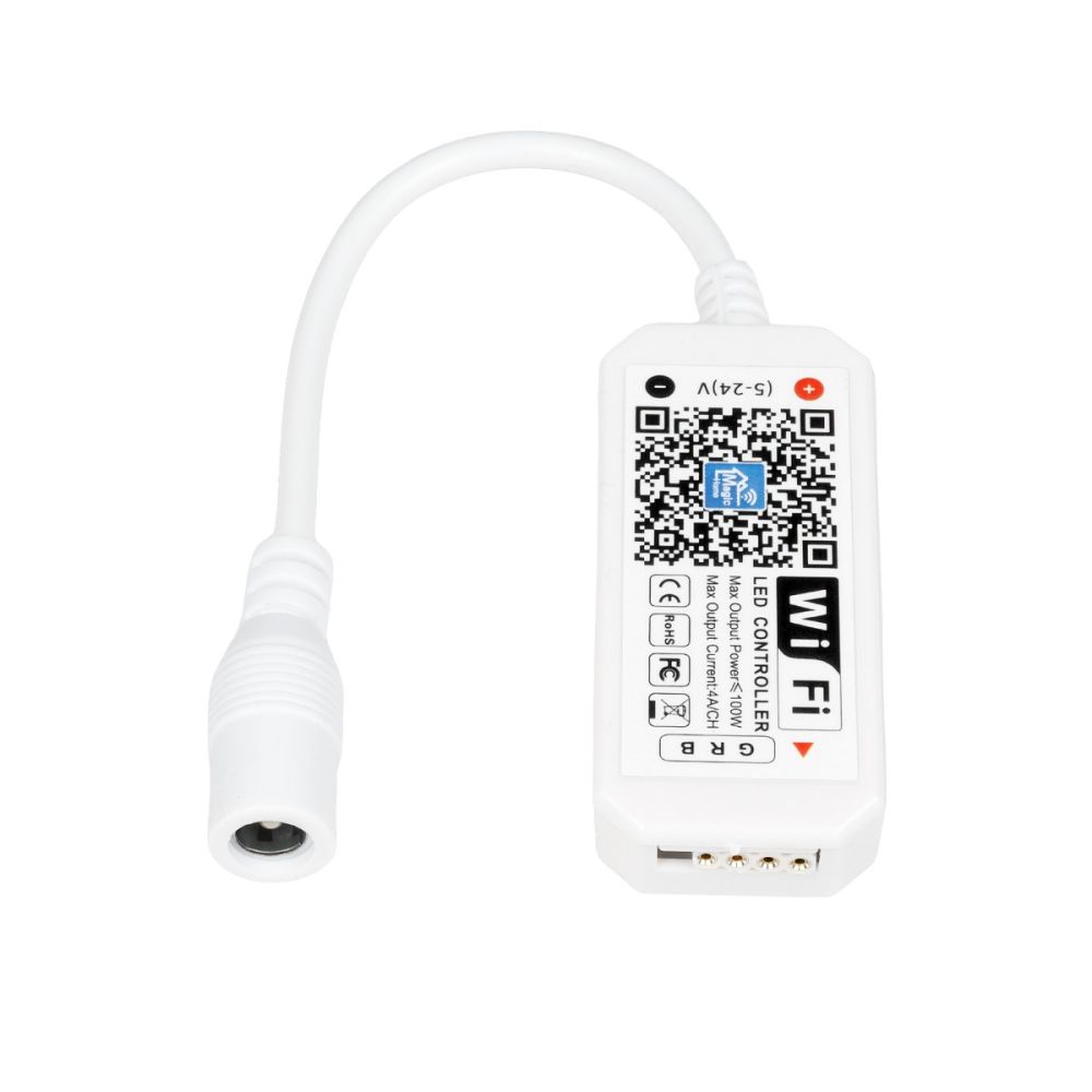 GloboStar® 73441 Ασύρματος LED Mini Dream-Color Magic Digital RGBW Controller με Χειριστήριο RF 21 Keys για LED Digital RGBW Προϊόντα 5v - 12v - 24v 2048 IC