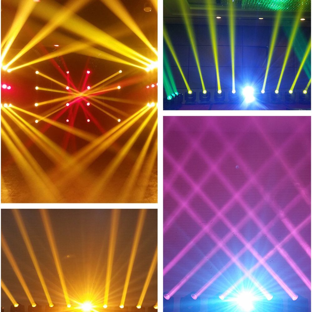 Κινούμενη Ρομποτική Κεφαλή Apollo BEAM Rainbow Effect Osram YODN 7R RGBW 230W 230V Zoom 0° - 3.8° GloboStar 51115