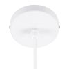 GLOBOSTAR® HANNA 36217 Μοντέρνο Κρεμαστό Φωτιστικό Οροφής με Ντουί 1 x E27 AC 220-240V IP20 - Λευκό - Μ4 x Π4 x Υ110cm
