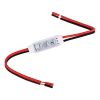 GLOBOSTAR® DIMMERANO 73307 Διακόπτης On/Off & Dimming με 1 x 6A 144W Κανάλι DC 5-24V 6A 144W Max IP20 - Λευκό - Μ30 x Π1.3 x Υ0.6cm - 2 Χρόνια Εγγύηση