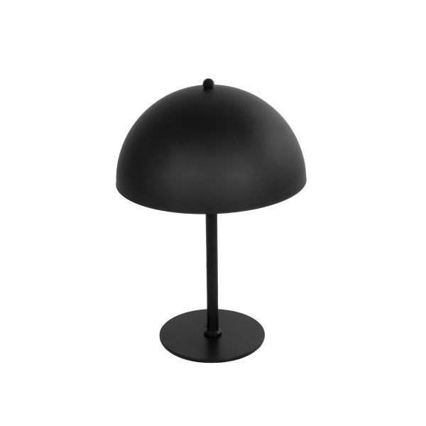 GLOBOSTAR® GASCEIO 204-0141 Μοντέρνο Επιτραπέζιο Φωτιστικό Πορτατίφ με Ντουί 1 x E27 AC 220-240V IP20 - Μαύρο - Μ25 x Π25 x Υ37m