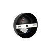 GLOBOSTAR® TSUKI 60675 Μοντέρνο Φωτιστικό Τοίχου - Απλίκα LED 5W 625lm 180° AC 220-240V Αδιάβροχο IP65 Θερμό Λευκό 2700K - Bridgelux COB Chip & TÜV SÜD Driver - Μαύρο Ματ - Μ14 x Π8.5 x Υ14cm - 5 Χρόνια Εγγύηση