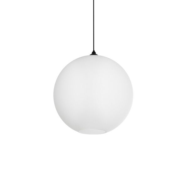 GLOBOSTAR® GABIA 206-0002 Μοντέρνο Κρεμαστό Φωτιστικό Οροφής με Ντουί 1 x E27 AC 220-240V IP20 - Λευκό - Μ40 x Π40 x Υ42cm