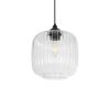 GLOBOSTAR® MELONI 206-0013 Μοντέρνο Κρεμαστό Φωτιστικό Οροφής με Ντουί 1 x E27 AC 220-240V IP20 - Διάφανο - Μ20 x Π20 x Υ24cm