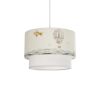 GLOBOSTAR® BALLON 204-0121 Παιδικό Κρεμαστό Φωτιστικό Οροφής με Ντουί 1 x E27 AC 220-240V IP20 - Πολύχρωμο - Μ30 x Π30 x Υ20cm