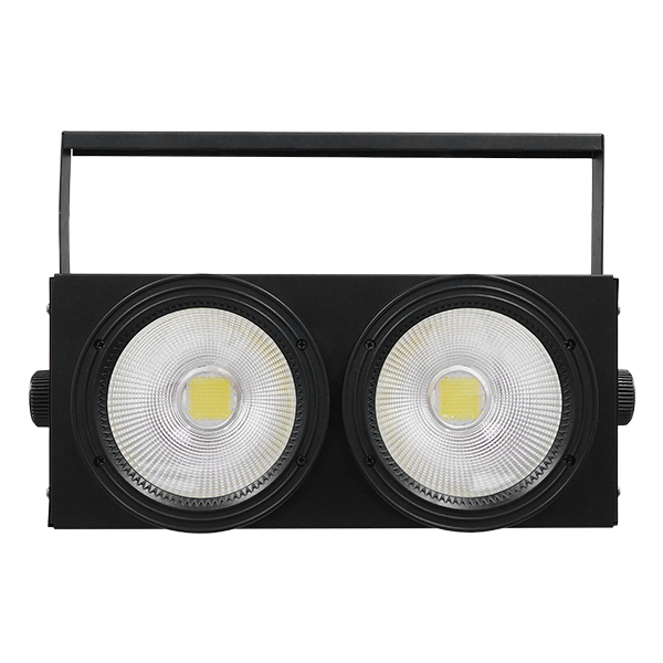 Προβολέας LED COB DMX512 Strobe Blinder Matrix Light 200 Watt (2x100w) Ψυχρό Λευκό 6000k GloboStar 51162