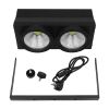 Προβολέας LED COB DMX512 Strobe Blinder Matrix Light 200 Watt (2x100w) Ψυχρό Λευκό 6000k GloboStar 51162