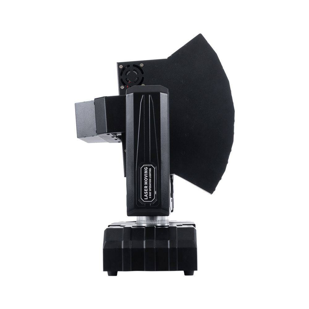 GloboStar® HADES 51199 Επαγγελματική Κινούμενη Ρομποτική Μπάρα Super LASER BEAM Light 150W - 6 x 1W Laser - 300mW RED/638nm - 100mW GREEN/531nm - 600mW BLUE/442nm - AC 220V-240V IP20 3in1 RGB DMX512 - Μ36 x Π25 x Υ46cm - 2 Χρόνια Εγγύηση