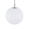 GloboStar® 51202 LIFT BALL Επαγγελματικό Φωτιστικό Ειδικών Εφέ Φ30cm KINETIC BALL Light CREE LED 4in1 15W - 15 x 1W LED SMD Chips RGBW - Μέγιστο Μήκος Ανύψωσης 3.5 Μέτρα - AC 220V-240V DMX512 Display on Body - Μαύρο - Μ17 x Π13 x Υ26cm - 2 Χρόνια Εγγύση