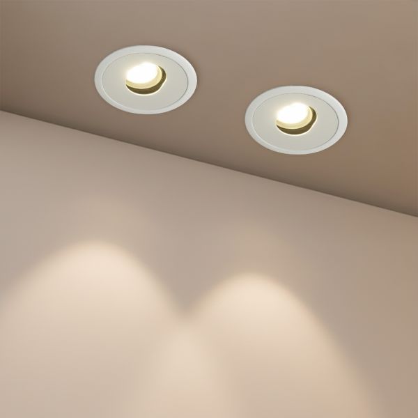 kelvo® ASYMMETRICAL KLV-101-0131 Χωνευτό Downlight Σποτ LED 7W 840lm 15°x30° AC 220-240V IP20 Θερμό Λευκό 2700K - Bridgelux COB Chip & TÜV SÜD Driver - Λευκό Ματ - Μ8.3 x Π8.3 x Υ8.16cm / Q7.3cm - 5 Χρόνια Εγγύηση