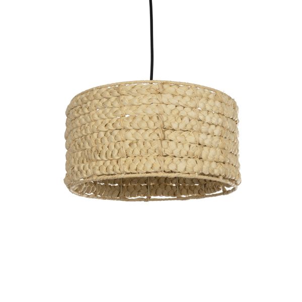 GLOBOSTAR® POMEGRANDE 204-0161 Boho Κρεμαστό Φωτιστικό Οροφής με Ντουί 1 x E27 AC 220-240V IP20 - Μπεζ - Μ32 x Π32 x Υ19cm