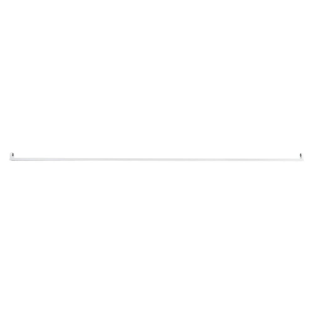 GloboStar® TUBATO 60150 Μεταλλικό Σκαφάκι για 1 x Λάμπα 150CM T8 G13 LED AC 220-240V IP20 Μ150 x Π3.4 x Υ4.3cm - 5 Χρόνια Εγγύηση