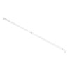 GloboStar® TUBATO 60154 Μεταλλικό Σκαφάκι για 2 x Λάμπες 150CM T8 G13 LED AC 220-240V IP20 Μ150 x Π7.2 x Υ4cm - 5 Χρόνια Εγγύηση