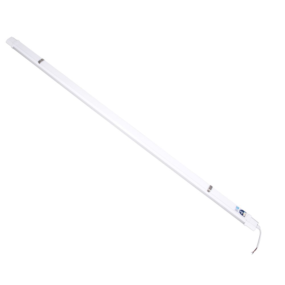 GLOBOSTAR® BIOMI 60167 Γραμμικό Βιομηχανικό Φωτιστικό Tri-Proof LED 55W 6224lm 120° AC 220-240V Αδιάβροχο IP65 Ψυχρό Λευκό 6000K - Lumileds SMD Chip - Μ150 x Π6 x Υ4cm - 3 Χρόνια Εγγύηση