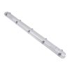 GloboStar® 60175 LED Γραμμικό Βιομηχανικό Φωτιστικό Tri-Proof 120cm 48W 5426lm 120° AC 220-240V Αδιάβροχο IP65 Μ120 x Π10,5 x Υ8cm Θερμό Λευκό 2700K - 3 Χρόνια Εγγύηση