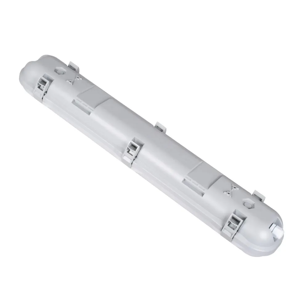 GLOBOSTAR® EMERGANO 60179 60cm Γραμμικό Βιομηχανικό Φωτιστικό Tri-Proof Τεχνολογίας Emergency με Ενσωματωμένη Μπαταρία Li-Ion 3.7V 2600mAH & Αυτονομία 3 Ώρες LED 24W 3120lm 120° AC 220-240V Αδιάβροχο IP65 Ψυχρό Λευκό 6000K - LUMILEDs SMD Chip & TÜ