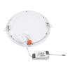 GLOBOSTAR® PANELO 60189 Χωνευτό Panel Οροφής LED 20W 2120lm 120° AC 220-240V IP20 Φυσικό Λευκό 4500K - Lumileds SMD Chip & TÜV SÜD Driver - Λευκό Γαλακτερό - Μ22.2 x Π22.2 x Υ1.9cm / Q20cm - 3 Χρόνια Εγγύηση