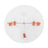 GLOBOSTAR® PANELEON 60191 Χωνευτό Panel Οροφής με Σύστημα Ρυθμιζόμενης Τρύπας Κοπής LED 33W 3590lm 180° AC 220-240V IP20 Ψυχρό Λευκό 6000K - Lumileds SMD Chip & TÜV SÜD Driver - Λευκό Γαλακτερό - Μ22.2 x Π22.2 x Υ2cm / Q3.5cm έως Q20.5cm - 3 Χρόνια Εγ