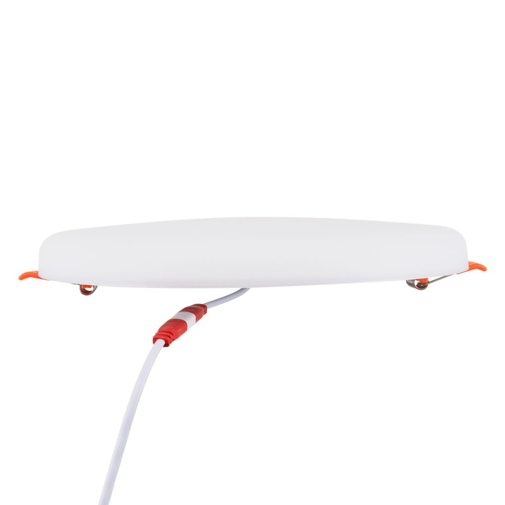 GLOBOSTAR® PANELEON 60192 Χωνευτό Panel Οροφής με Σύστημα Ρυθμιζόμενης Τρύπας Κοπής LED 33W 3492lm 180° AC 220-240V IP20 Φυσικό Λευκό 4500K - Lumileds SMD Chip & TÜV SÜD Driver - Λευκό Γαλακτερό - Μ22.2 x Π22.2 x Υ2cm / Q3.5cm έως Q20.5cm - 3 Χρόνια Ε