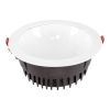 GLOBOSTAR® PANELCO 60194 Χωνευτό Downlight Panel Οροφής LED 42W 5250lm 60° AC 220-240V IP20 Ψυχρό Λευκό 6000K - Osram COB Chip & TÜV SÜD Driver - Λευκό Γαλακτερό - Μ22 x Π22 x Υ9.5cm / Q20cm - 5 Χρόνια Εγγύηση