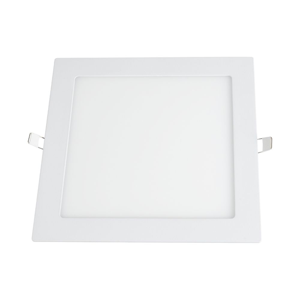 GLOBOSTAR® PANELO 60197 Χωνευτό Panel Οροφής LED 20W 2180lm 120° AC 220-240V IP20 Ψυχρό Λευκό 6000K - Lumileds SMD Chip & TÜV SÜD Driver - Λευκό Γαλακτερό - Μ22.5 x Π22.5 x Υ1.9cm / Q20 x 20cm - 3 Χρόνια Εγγύηση