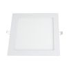 GLOBOSTAR® PANELO 60197 Χωνευτό Panel Οροφής LED 20W 2180lm 120° AC 220-240V IP20 Ψυχρό Λευκό 6000K - Lumileds SMD Chip & TÜV SÜD Driver - Λευκό Γαλακτερό - Μ22.5 x Π22.5 x Υ1.9cm / Q20 x 20cm - 3 Χρόνια Εγγύηση