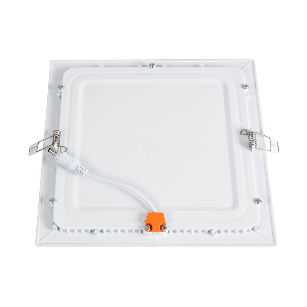 GLOBOSTAR® PANELO 60198 Χωνευτό Panel Οροφής LED 20W 2120lm 120° AC 220-240V IP20 Φυσικό Λευκό 4500K - Lumileds SMD Chip & TÜV SÜD Driver - Λευκό Γαλακτερό - Μ22.5 x Π22.5 x Υ1.9cm / Q20 x 20cm - 3 Χρόνια Εγγύηση