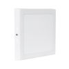 GLOBOSTAR® PANELO 60204 Panel Οροφής LED 20W 1900lm 120° AC 220-240V IP20 Φυσικό Λευκό 4500K - Lumileds SMD Chip & TÜV SÜD Driver - Λευκό Γαλακτερό - Μ22 x Π22 x Υ3cm / Q20 x 20cm - 3 Χρόνια Εγγύηση