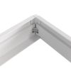 GLOBOSTAR® PANELBASE 60221 Επιτοίχιο Πλαίσιο Στήριξης Ειδικό για Πάνελ 120x30cm - Μ120 x Π30 x Υ4.4cm