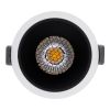 GLOBOSTAR® PLUTO-M 60252 Χωνευτό Downlight Σποτ με Honeycomb Anti Glare Reflector LED 10W 1300lm 38° AC 220-240V IP20 Φυσικό Λευκό 4500K - Bridgelux COB Chip & TÜV SÜD Driver - Λευκό & Μαύρο Ματ - Μ8.4 x Π8.4 x Υ5.9cm / Q7.5cm - 5 Χρόνια Εγγύηση