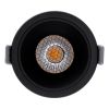 GLOBOSTAR® PLUTO-M 60257 Χωνευτό Downlight Σποτ με Honeycomb Anti Glare Reflector LED 10W 1250lm 38° AC 220-240V IP20 Θερμό Λευκό 2700K - Bridgelux COB Chip & TÜV SÜD Driver - Μαύρο Ματ - Μ8.4 x Π8.4 x Υ5.9cm / Q7.5cm - 5 Χρόνια Εγγύηση