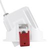 GLOBOSTAR® LEO-R 60284 Χωνευτό Κινούμενο Downlight Σποτ με Honeycomb Anti Glare Reflector LED 10W 1300lm 38° AC 220-240V IP20 Φυσικό Λευκό 4500K - Bridgelux COB Chip & TÜV SÜD Driver - Λευκό Ματ - Μ8.5 x Π8.5 x Υ6.6cm / Q7.5cm - 5 Χρόνια Εγγύηση