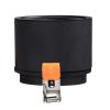 GLOBOSTAR® OMEGA-R 60296 Χωνευτό Κινούμενο Downlight Σποτ LED 12W 1560lm 36° AC 220-240V IP20 Φυσικό Λευκό 4500K - Bridgelux COB Chip & TÜV SÜD Driver - Μαύρο Ματ - Μ10 x Π10 x Υ8.2cm / Q9cm - 5 Χρόνια Εγγύηση