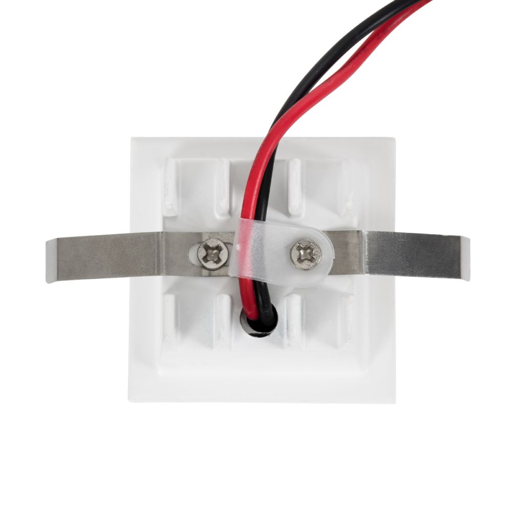 GLOBOSTAR® LUMINAR 60315 Χωνευτό Downlight Σποτ LED 2W 270lm 36° AC 220-240V IP20 Θερμό Λευκό 2700K - Osram SMD Chip & TÜV SÜD Driver - Λευκό & Μαύρο Ματ - Μ4.3 x Π4.3 x Υ4.5cm / Q3.5 x 3.5cm - 5 Χρόνια Εγγύηση
