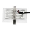 GLOBOSTAR® LUMINAR 60316 Χωνευτό Downlight Σποτ LED 4W 560lm 36° AC 220-240V IP20 Φυσικό Λευκό 4500K - Osram SMD Chip & TÜV SÜD Driver - Λευκό & Μαύρο Ματ - Μ7.5 x Π4.3 x Υ4.5cm / Q6.5 x 3.5cm - 5 Χρόνια Εγγύηση