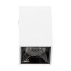 GLOBOSTAR® LUMINAR 60323 Downlight Σποτ LED 3W 405lm 36° AC 220-240V IP20 Θερμό Λευκό 2700K - Osram SMD Chip & TÜV SÜD Driver - Λευκό Ματ - Μ4.2 x Π4.2 x Υ6.6cm - 5 Χρόνια Εγγύηση