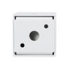 GLOBOSTAR® LUMINAR 60323 Downlight Σποτ LED 3W 405lm 36° AC 220-240V IP20 Θερμό Λευκό 2700K - Osram SMD Chip & TÜV SÜD Driver - Λευκό Ματ - Μ4.2 x Π4.2 x Υ6.6cm - 5 Χρόνια Εγγύηση
