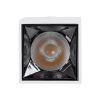 GLOBOSTAR® LUMINAR 60323 Downlight Σποτ LED 3W 405lm 36° AC 220-240V IP20 Θερμό Λευκό 2700K - Osram SMD Chip & TÜV SÜD Driver - Λευκό Ματ - Μ4.2 x Π4.2 x Υ6.6cm - 5 Χρόνια Εγγύηση