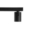 GLOBOSTAR® LEONARDO 60346 Μοντέρνο Φωτιστικό Οροφής LED 20W 2400lm 60° AC 220-240V IP20 Φυσικό Λευκό 4500K - Bridgelux COB - Μαύρο - Μ32 x Π7 x Υ11.8cm - 5 Χρόνια Εγγύηση