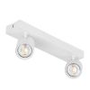 GLOBOSTAR® LEONARDO 60347 Μοντέρνο Φωτιστικό Οροφής LED 20W 2400lm 60° AC 220-240V IP20 Φυσικό Λευκό 4500K - Bridgelux COB - Λευκό - Μ32 x Π7 x Υ11.8cm - 5 Χρόνια Εγγύηση