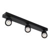 GLOBOSTAR® LEONARDO 60348 Μοντέρνο Φωτιστικό Οροφής LED 30W 3600lm 60° AC 220-240V IP20 Φυσικό Λευκό 4500K - Bridgelux COB - Μαύρο - Μ52 x Π7 x Υ11.8cm - 5 Χρόνια Εγγύηση