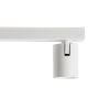 GLOBOSTAR® LEONARDO 60349 Μοντέρνο Φωτιστικό Οροφής LED 30W 3600lm 60° AC 220-240V IP20 Φυσικό Λευκό 4500K - Bridgelux COB - Λευκό - Μ52 x Π7 x Υ11.8cm - 5 Χρόνια Εγγύηση