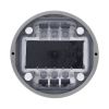 GloboStar® ROADER 60367 Professional LED Strobe Αυτόνομος Ηλιακός Χωνευτός Ανακλαστήρας Οδοστρώματος με Ενσωματωμένο Φωτοβολταϊκό Panel 2.5V 220mA & Επαναφορτιζόμενη Μπαταρία Ni-MH 1.2V 1200mAh - Αδιάβροχο IP68 - Ψυχρό Λευκό 6000K - Max Pass Load 20 Τ