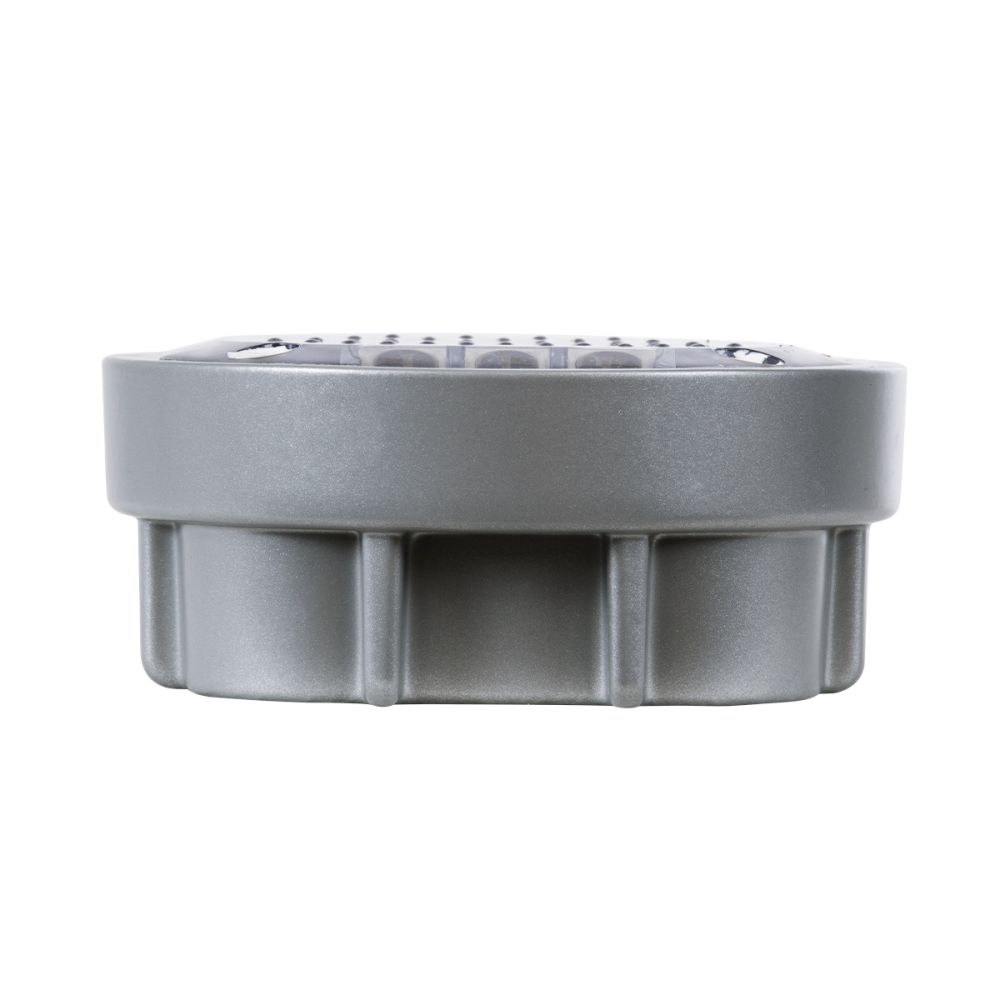 GloboStar® ROADER 60367 Professional LED Strobe Αυτόνομος Ηλιακός Χωνευτός Ανακλαστήρας Οδοστρώματος με Ενσωματωμένο Φωτοβολταϊκό Panel 2.5V 220mA & Επαναφορτιζόμενη Μπαταρία Ni-MH 1.2V 1200mAh - Αδιάβροχο IP68 - Ψυχρό Λευκό 6000K - Max Pass Load 20 Τ