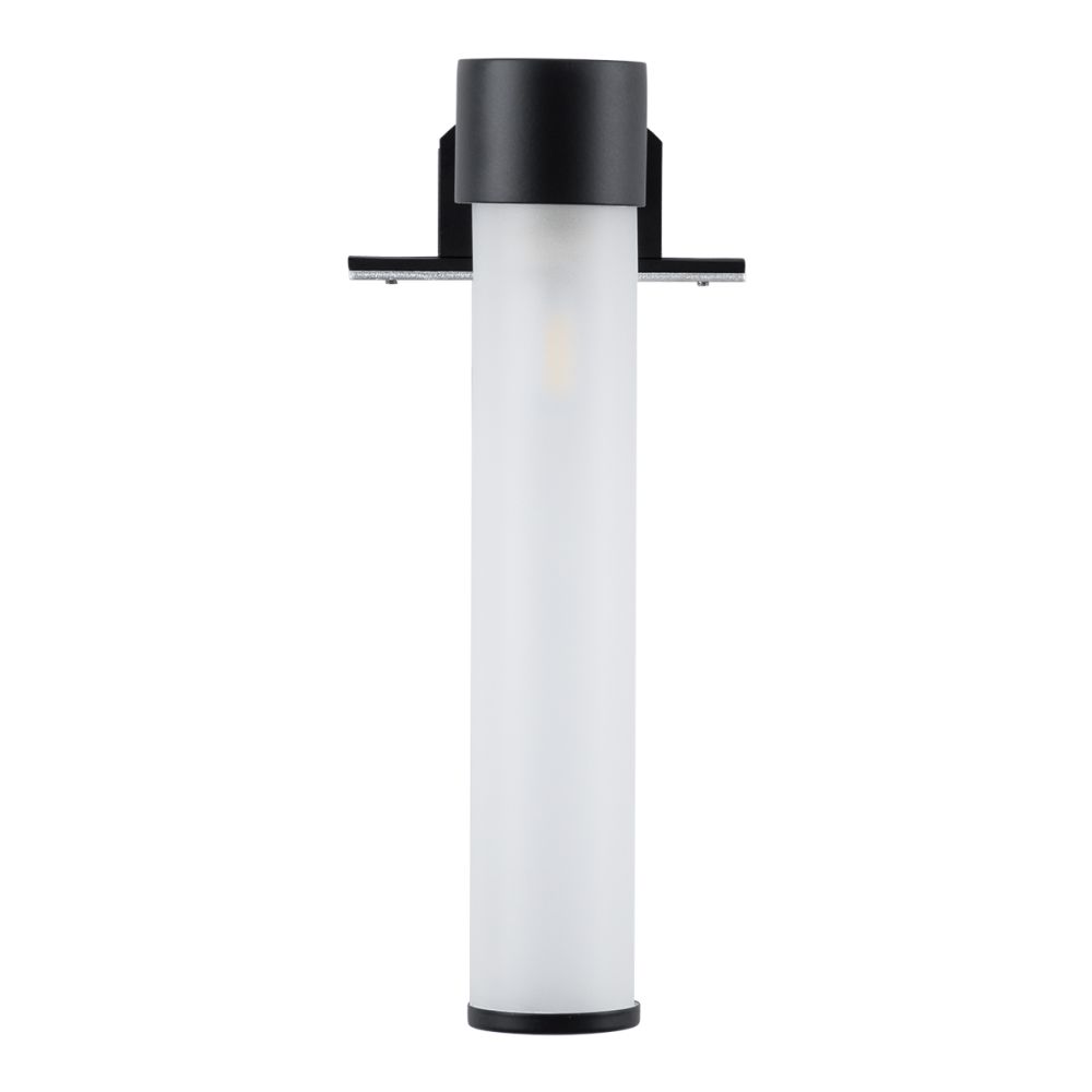 GLOBOSTAR® ELSA 60404 Μοντέρνο Φωτιστικό Τοίχου - Απλίκα Καθρέπτη Μπάνιου με Ντουί 1 x G9 AC 220-240V IP44 - Μαύρο Ματ & Λευκό - Μ3.5 x Π13.5 x Υ20cm