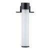 GLOBOSTAR® ELSA 60404 Μοντέρνο Φωτιστικό Τοίχου - Απλίκα Καθρέπτη Μπάνιου με Ντουί 1 x G9 AC 220-240V IP44 - Μαύρο Ματ & Λευκό - Μ3.5 x Π13.5 x Υ20cm
