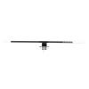 GLOBOSTAR® NINA 60422 Μοντέρνο Φωτιστικό Τοίχου - Απλίκα Καθρέπτη Μπάνιου LED 12W 1400lm 120° AC 220-240V IP44 Φυσικό Λευκό 4500K - Lumileds SMD Chip & TÜV SÜD Driver - Νίκελ Χρώμιο - Μ60 x Π10.5 x Υ4cm - 3 Χρόνια Εγγύηση