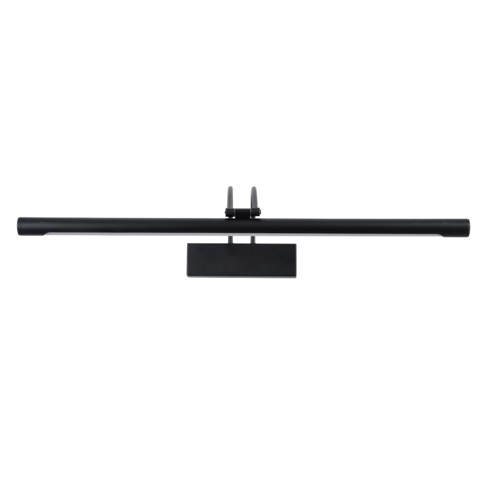GLOBOSTAR® LAURA 60424 Μοντέρνο Φωτιστικό Τοίχου - Απλίκα Καθρέπτη Μπάνιου LED 12W 1400lm 120° AC 220-240V IP44 Φυσικό Λευκό 4500K - Lumileds SMD Chip & TÜV SÜD Driver - Μαύρο Ματ - Μ60 x Π27 x Υ13cm - 3 Χρόνια Εγγύηση
