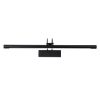GLOBOSTAR® LAURA 60424 Μοντέρνο Φωτιστικό Τοίχου - Απλίκα Καθρέπτη Μπάνιου LED 12W 1400lm 120° AC 220-240V IP44 Φυσικό Λευκό 4500K - Lumileds SMD Chip & TÜV SÜD Driver - Μαύρο Ματ - Μ60 x Π27 x Υ13cm - 3 Χρόνια Εγγύηση