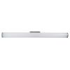GLOBOSTAR® MABEL 60428 Μοντέρνο Φωτιστικό Τοίχου - Απλίκα Καθρέπτη Μπάνιου LED 12W 1400lm 240° AC 220-240V IP44 Φυσικό Λευκό 4500K - Lumileds SMD Chip & TÜV SÜD Driver - Μαύρο Ματ & Λευκό - Μ60 x Π10 x Υ5cm - 3 Χρόνια Εγγύηση